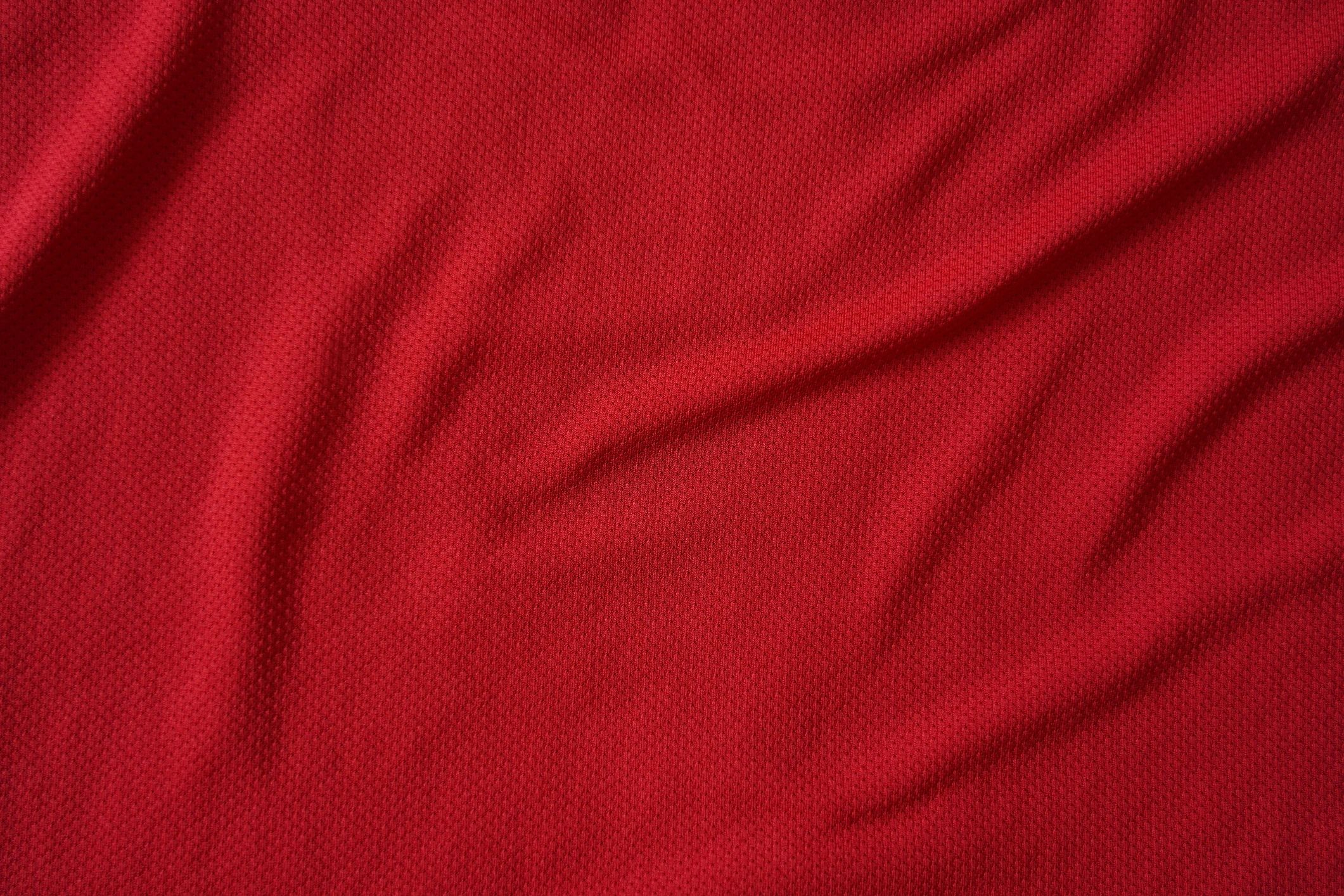 Close-up of performance fabric texture.