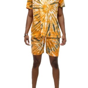 Tye Dye Shirt And Short Set